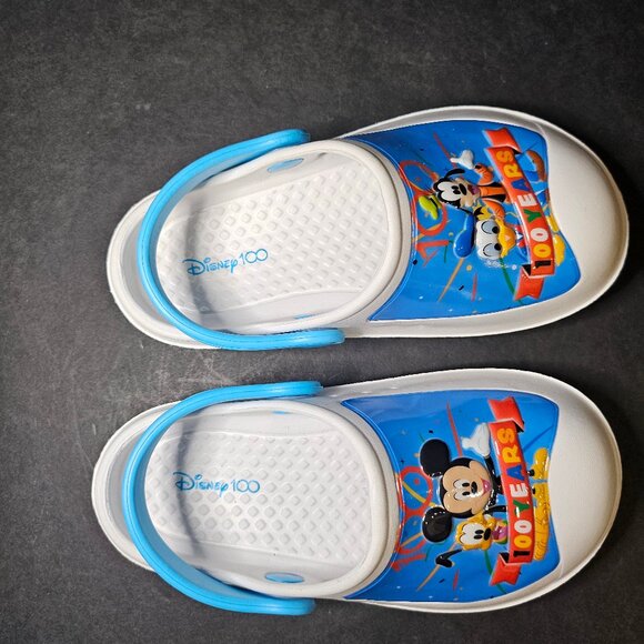 Kids Disney 100 Year Blue&White Mickey & Pluto & Donald & Goofy 3D Design - Picture 2 of 9